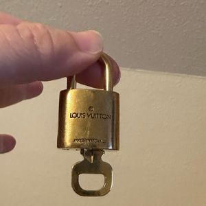Louis Vuitton lock and key #315